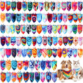 Bandanas Huhumy para perros con diseño multicolor, ideal para salidas con estilo.