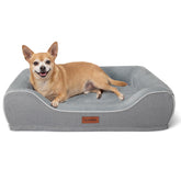 hush bone cama-ortopedica-24p para perros pequenos y gatos, soporte de articulaciones