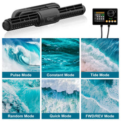 bomba de circulación hygger 50W, flujo constante para acuario.