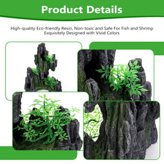 Hygger CO2 Rockery: centro visual del acuario como punto focal