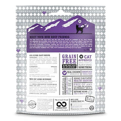Meow and Zen Hearties con prebióticos para una digestión suave.
