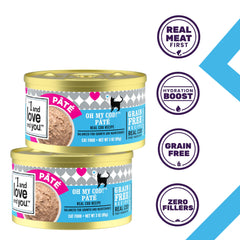 Hidratación extra para gatos con Oh My Cod Pâté