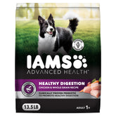 IAMS Salud Avanzada en bolsa de comida seca para perros, apoya la digestión.