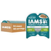 IAMS Perfect Portions Paté de Pavo, empaque doble para control de raciones
