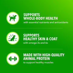 IAMS Proactive Health con guisantes para fibra y sabor suave.