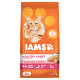 IAMS Proactive Health envase del alimento seco para gatos con salmón, fuente de energía
