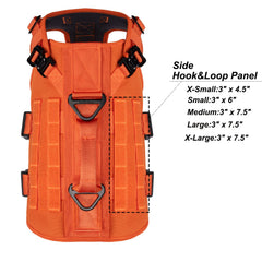 Arnés ICEFANG GN3 con compatibilidad MOLLE para transportar accesorios.