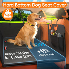 IceFun convertible 2-en-1 para perro en coche facilita entrar y salir