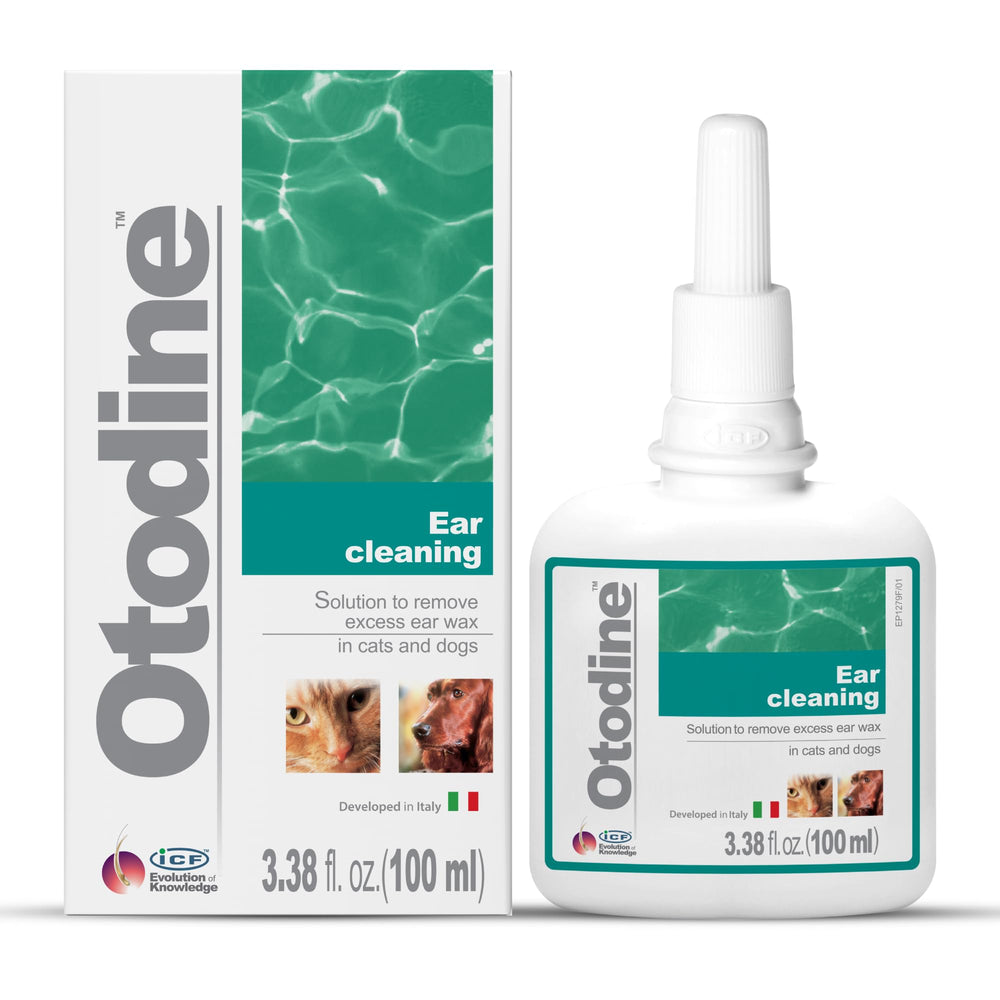 ICF Otodine: limpieza de orejas en perros para eliminar irritantes y residuos