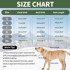 IDOMIK chaqueta con cremallera trasera impermeable mantiene al perro seco.