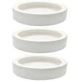 iHomeSet tazones alimento reptil cerámico para alimentación estable y segura