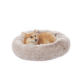 Bedfolks Cama para Perro Donut – frente: diseño envolvente para descanso cómodo.