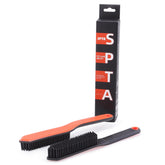 SPTA Cepillo para Pelo de Mascota – 2 Piezas, Punta Triangular, Cerdas de Goma, Diseño Sin Metal, Mango Ergonómico