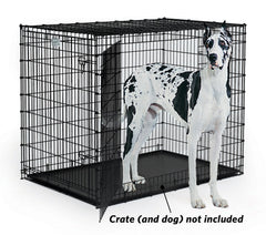 Pan deslizante para accidentes de jaula MidWest Homes for Pets, limpieza rápida.