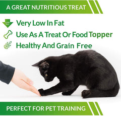 Life Essentials By Cat-Man-Doo - Freeze Dried Chicken Treats for Dogs and Cats, 56 g