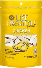 Life Essentials By Cat-Man-Doo - Freeze Dried Chicken Treats for Dogs and Cats, 56 g