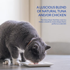 INABA Churu Bisque: textura cremosa para realzar la comida húmeda.