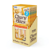 INABA Churu Bites en tubitos 0.35 oz, porciones fáciles para snack diario.
