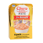 INABA Churu Entrée Paté para gatitos, textura suave para una comida agradable