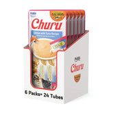 INABA Churu Salmón, tubo cremoso para premio diario y vínculo con tu gato.