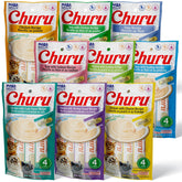INABA Churu: tubo cremoso en la mano para alimentar y conectar