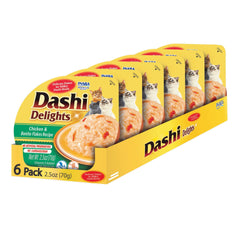 INABA Dashi Delights: copa con pollo deshilachado y bonito para realzar el sabor
