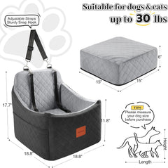 INDYBUD revestimiento-peluche-coche-perro, tacto suave que mejora la experiencia de viaje.