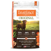Instinct Original salmón seco en tazón, croquetas crujientes que apoyan la digestión