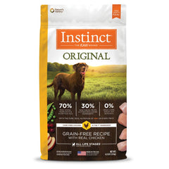 Instinct Original: croqueta recubierta de crudo para mayor sabor y nutrición diaria del perro