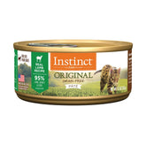Instinct Original sin granos con cordero: lata de comida húmeda para gatos, alta en proteína
