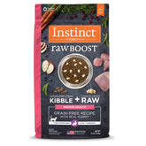 Instinct Raw Boost Interior Salud, bolsa mostrando nutrición para gatos de interior.