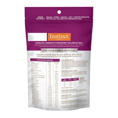 Instinct aderezos liofilizados con carne real, sabor natural y proteína de alta calidad para gatos.
