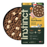 Instinct RawBoost bolsa con pollo real, 3-5 lb, para perros activos