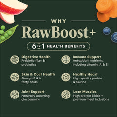 Instinct RawBoost ofrece textura crujiente y cruda para estimular la masticación