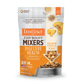 Instinct Refuerzo Crudo: mezcla deshidratada de pollo real para gatos, sabor y nutrición.