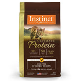 Instinct Ultimate Protein con pollo real en croquetas para energía diaria.