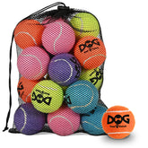INSUM pelotas para perros con sonido, ideal para juego activo en exteriores.
