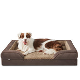 Cama ortopédica INVENHO para perros grandes, funda lavable para fácil limpieza