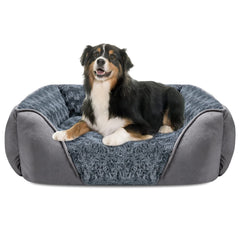 Cama INVENHO XL rectangular para perros, soporte estable para dormir cĂłmodo