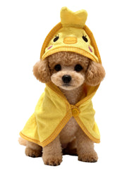 IOICYBF bata con capucha para perros, ofrece secado rápido tras el baño.