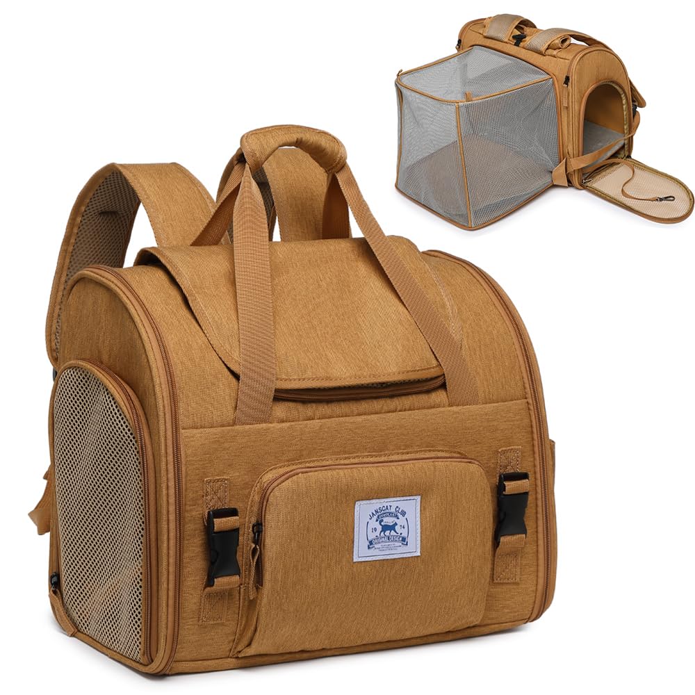 ioview mochila mascotas frente ergonomica para comodidad de la mascota durante el traslado