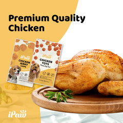 iPaw 5 conjunto de reposición trocitos de pollo para sesiones de adiestramiento efectivas