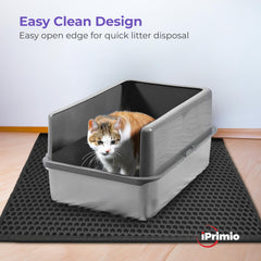 iprimio-base-impermeable-trampa-arena: protege el suelo de derrames y facilita la limpieza.
