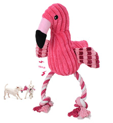 IPTPAS Juguete perro peluche ruidoso, estimula juego y atención del perro.