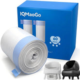 IQMaoGo bolsas para arenero 27x13 con doble cordón para uso higiénico