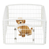 IRIS USA corral para perros de 4 paneles, ideal para juego seguro en casa.