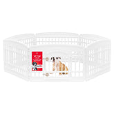 IRIS USA jaula-juego perro con puerta, seguro para casa.