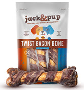 Hueso de fémur de cerdo Jack&Pup de 10 pulgadas para perros grandes, masticación prolongada.