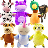 Jalousie juguete oso para perro con sonajero para juego prolongado