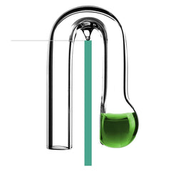 JARDLI Clip Nano Vidrio CO2: monitor discreto para acuario plantado